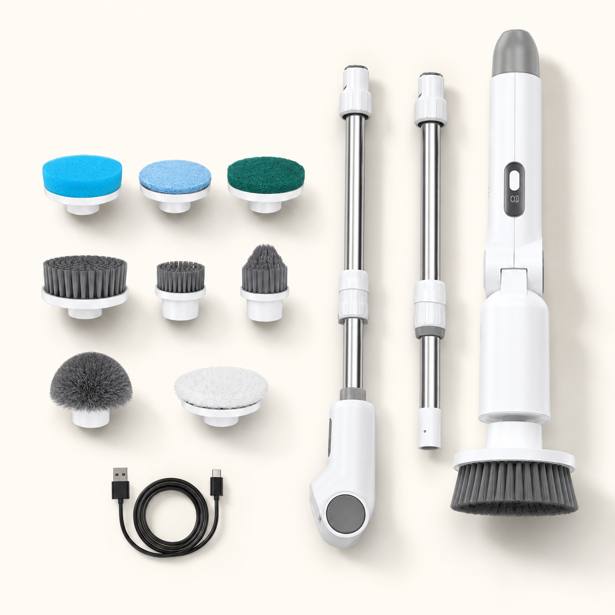 Awelora 8-in-1 Electric Spin Scrubber